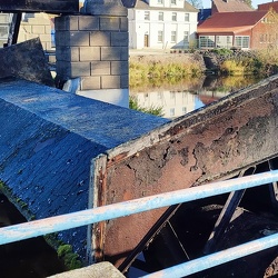 Bald ist es weg Bodewehr 28.10.2021